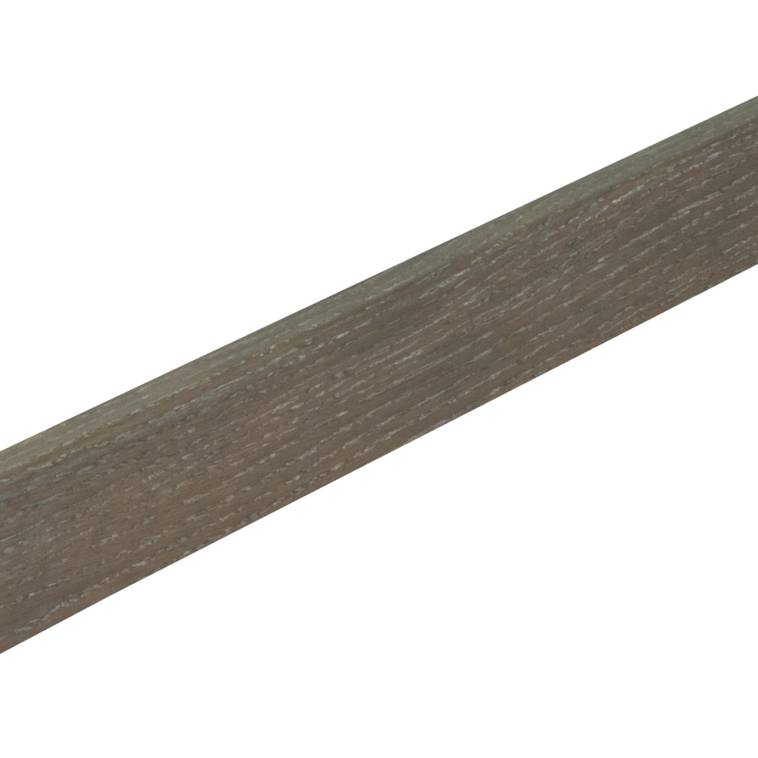 Battiscopa impiallacciato, Rovere Graphite
16x58x2700 mm